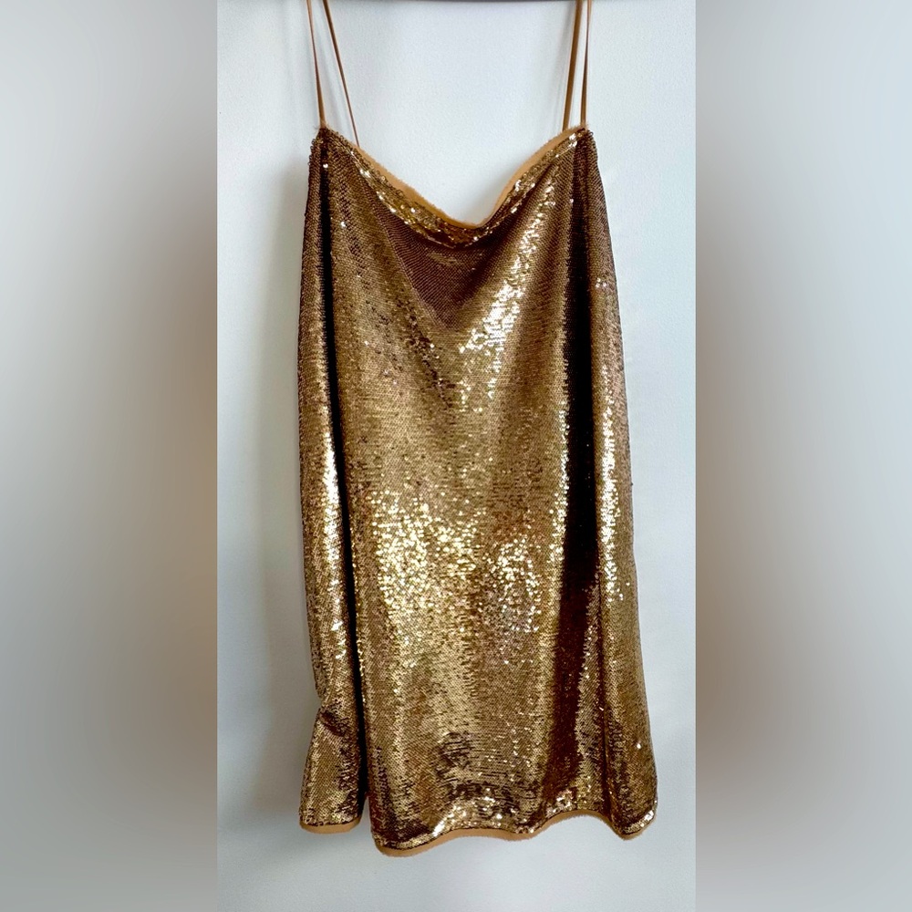 Free People Sequin Mini Dress